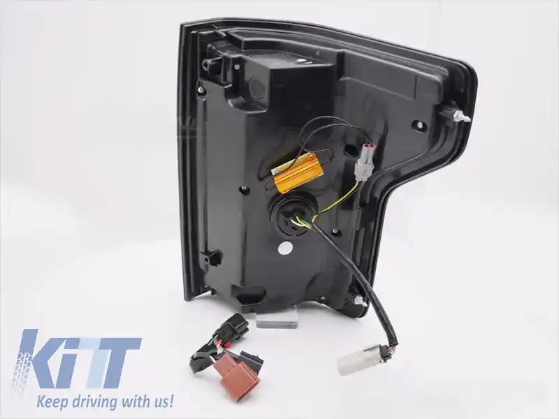 Set de stopuri LED de tuning potrivit pentru Ford F150 2014-2020, cu semnal de întoarcere dinamic, bază fumurie, stânga și dreapta-image-6237744