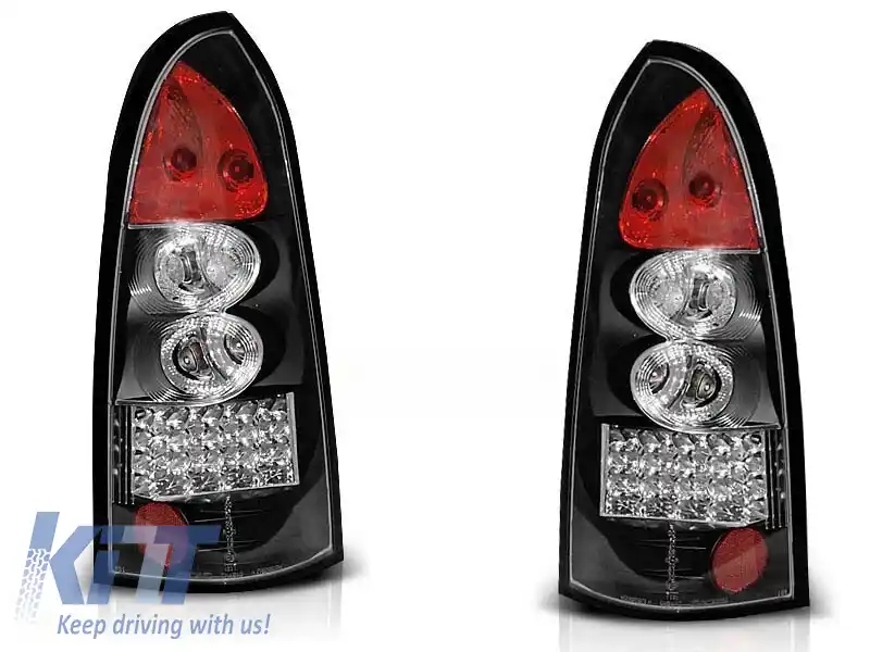 Set de stopuri LED de tuning potrivit pentru Opel ASTRA G 09.1997-02.2004 break, stânga și dreapta