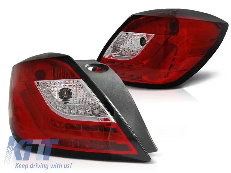 Set de stopuri LED de tuning potrivit pentru Opel ASTRA H 03.2004-2009 3 uși, GTC, hatchback, stânga și dreapta