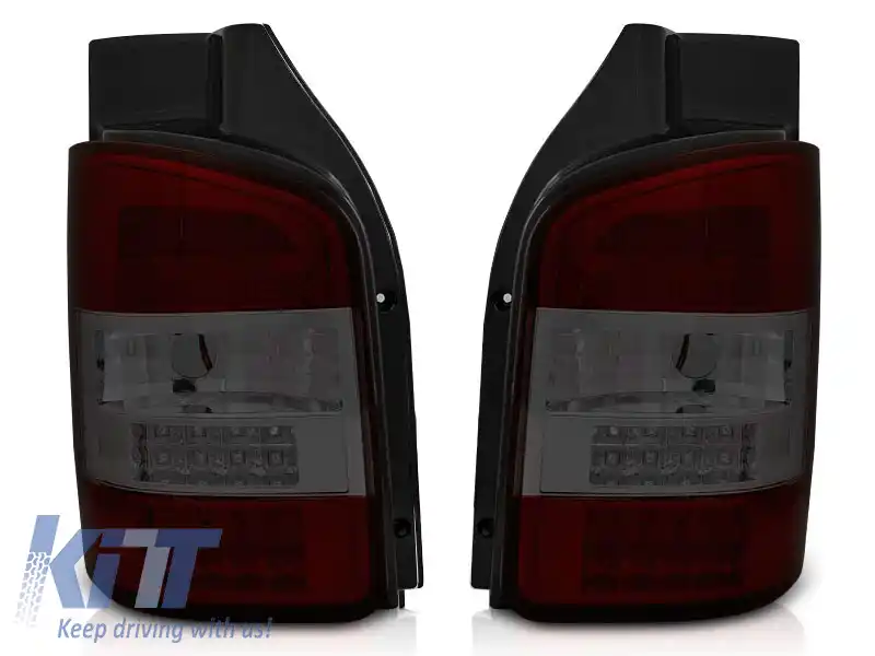 Set de stopuri LED de tuning potrivit pentru VW T5 Transporter 2003-2009, stânga și dreapta