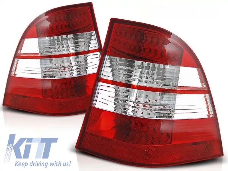 Set de stopuri LED de tuning potrivit pentru Mercedes W163 ML Class 03.1998-2005, stânga și dreapta