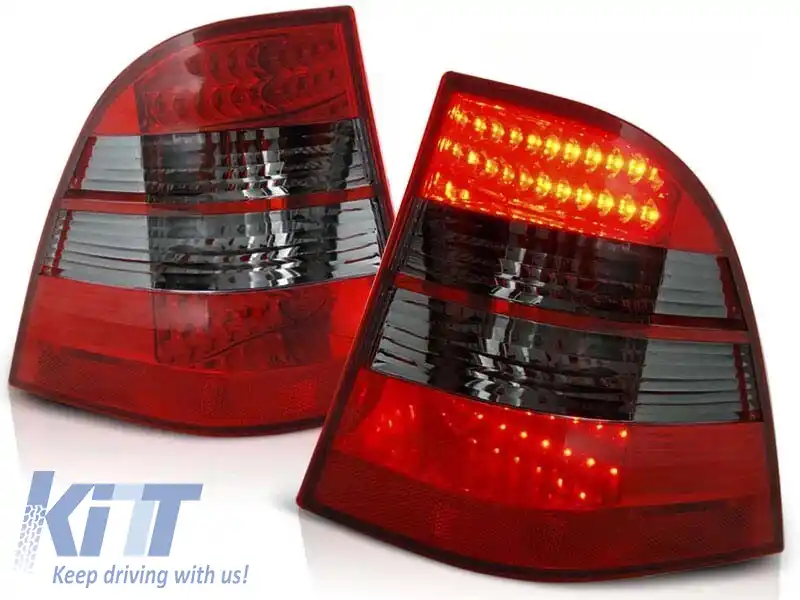 Set de stopuri LED de tuning potrivit pentru Mercedes W163 ML Class 03.1998-2005, stânga și dreapta
