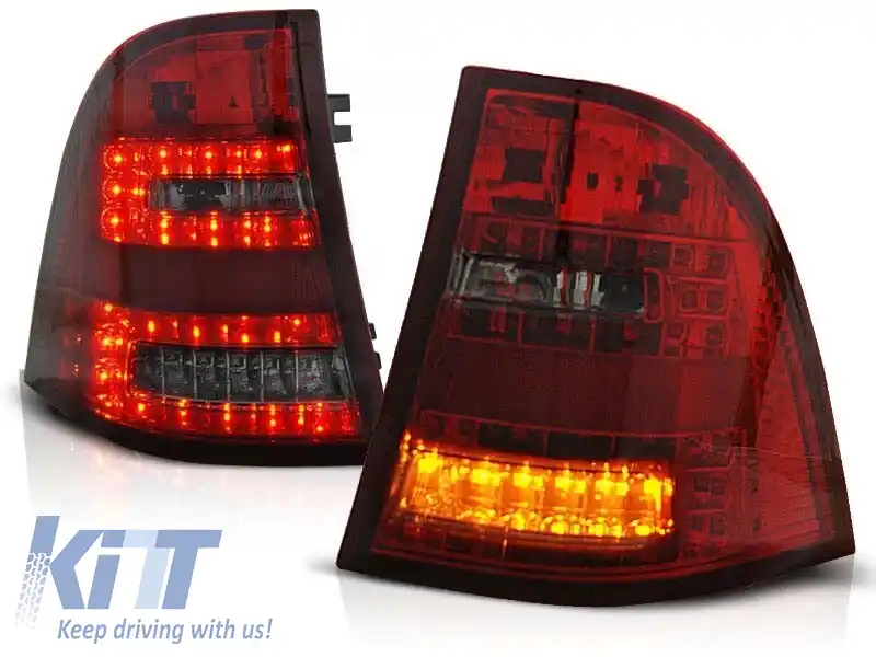Set de stopuri LED de tuning potrivit pentru Mercedes W163 ML Class 03.1998-2005, stânga și dreapta