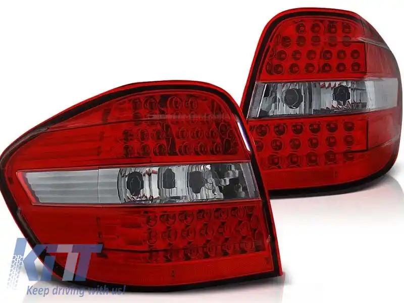 Set de stopuri LED de tuning potrivit pentru Mercedes M-Class W164 2005-2008, stânga și dreapta