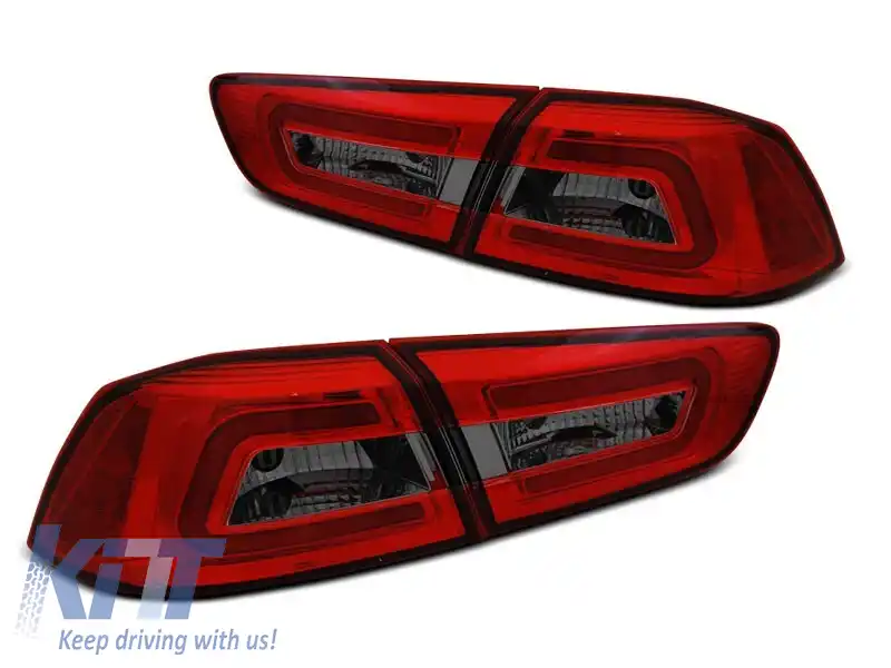 Set de stopuri LED de tuning potrivit pentru Mitsubishi Lancer 8 sedan 2008-2011, stânga și dreapta