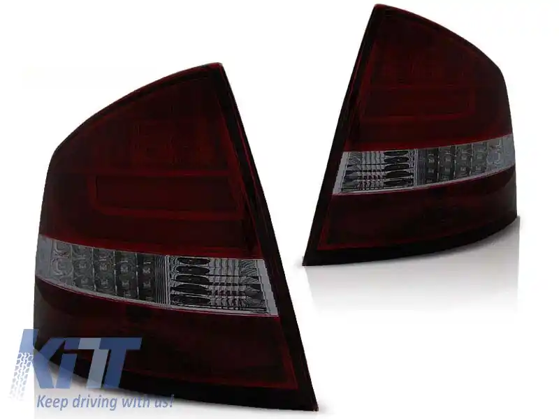 Set de stopuri LED de tuning potrivit pentru Skoda OCTAVIA II sedan 03.2004- , stânga și dreapta