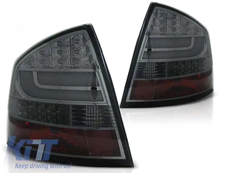 Set de stopuri LED de tuning potrivit pentru Skoda OCTAVIA II sedan 03.2004-, stânga și dreapta