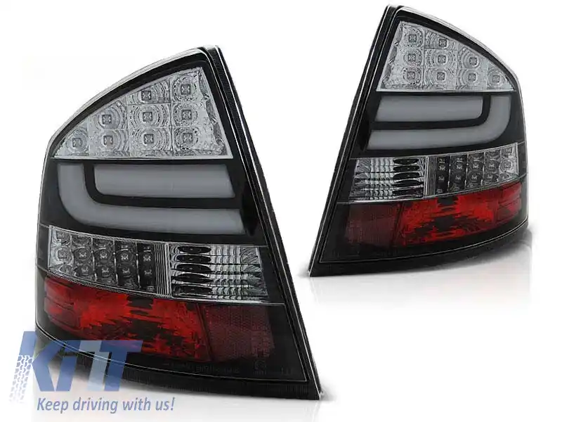 Set de stopuri LED de tuning potrivit pentru Skoda OCTAVIA II sedan 03.2004- , stânga și dreapta