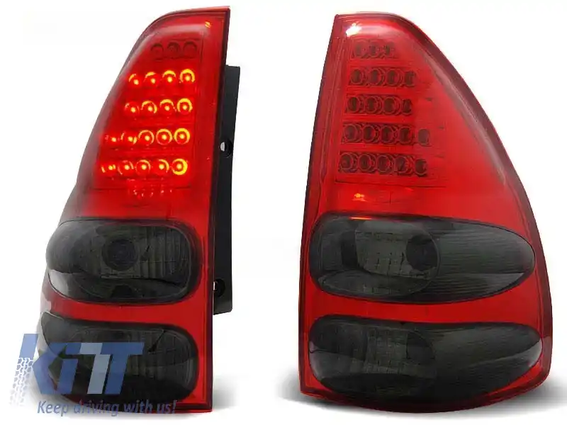 Set de stopuri LED de tuning potrivit pentru Toyota LAND CRUISER 120 2003-2009, stânga și dreapta
