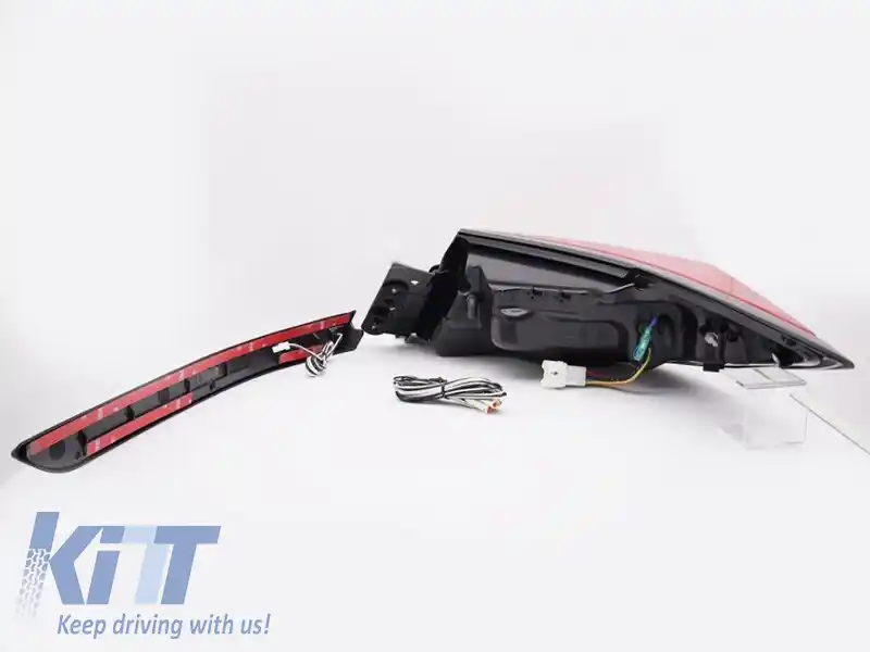 Set de stopuri LED de tuning potrivit pentru Toyota GR86 după 2021 cu bază fumurie, stânga și dreapta-image-6237886