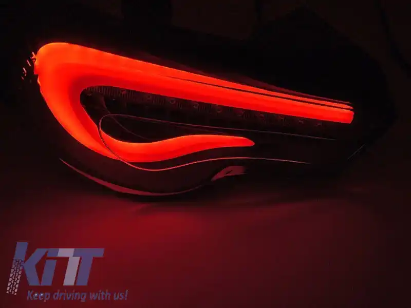 Set de stopuri LED de tuning potrivit pentru Toyota GT86 2012-2021 roșu/alb, stânga și dreapta-image-6237912