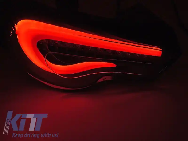 Set de stopuri LED de tuning potrivit pentru Toyota GT86 2012-2021 cu bază fumurie, stânga și dreapta-image-6237919