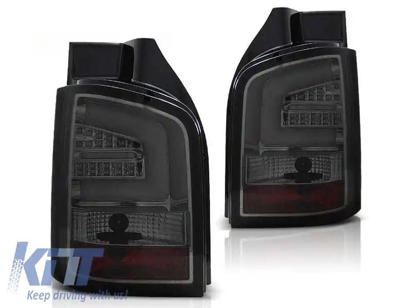 Set de stopuri LED de tuning potrivit pentru Volkswagen T5 04.2003-2009, stânga și dreapta