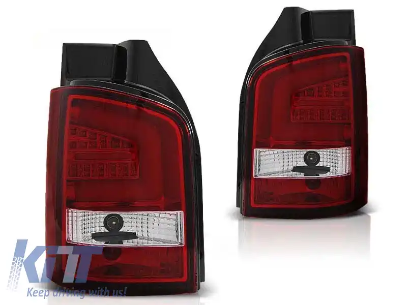 Set de stopuri LED de tuning potrivit pentru Volkswagen T5 04.2010-2015, stânga și dreapta