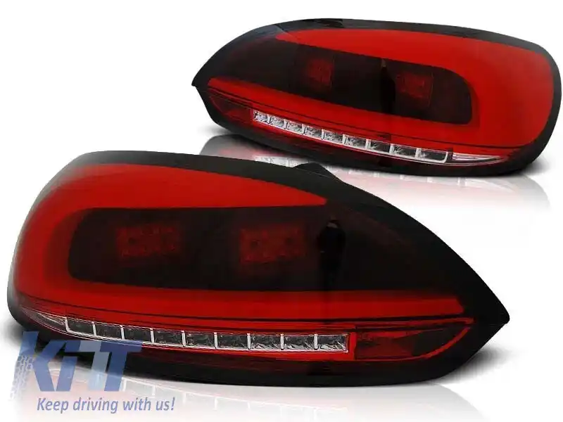 Set de stopuri LED de tuning potrivit pentru Volkswagen SCIROCCO III 2008-04.2014, stânga și dreapta