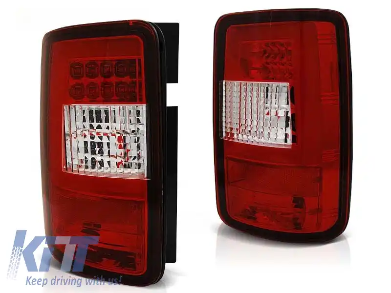 Set de stopuri LED de tuning potrivit pentru Volkswagen CADDY 2003-03.2014, stânga și dreapta