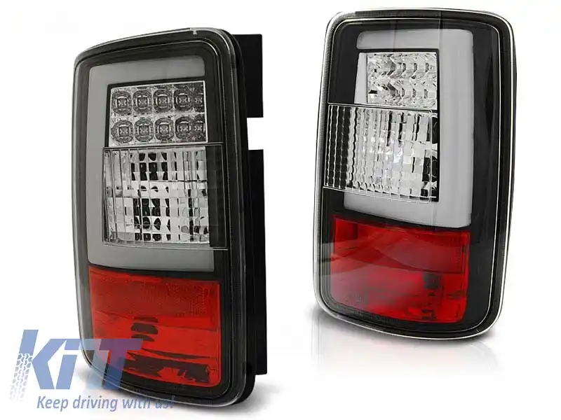 Set de stopuri LED de tuning potrivit pentru Volkswagen CADDY 2003-03.2014, stânga și dreapta