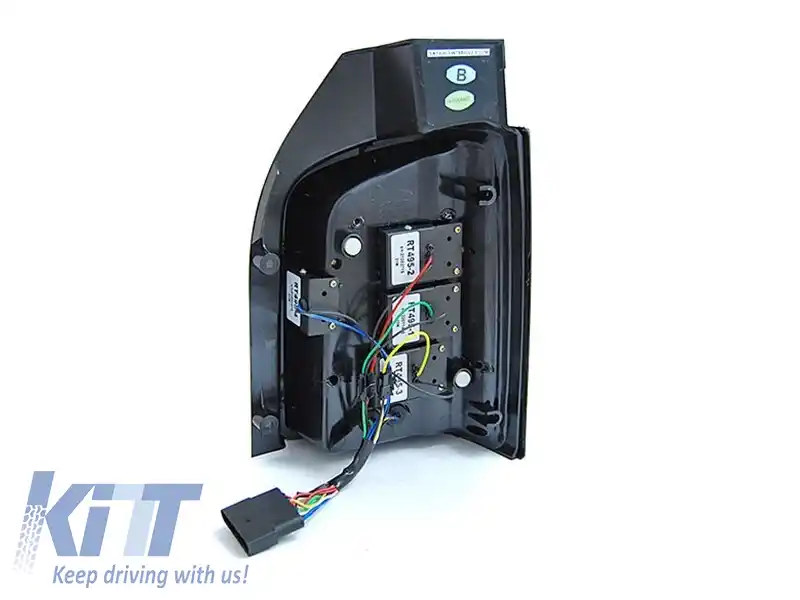 Set de stopuri LED de tuning potrivit pentru Volkswagen T5 2015-2019, bază fumurie, stânga și dreapta-image-6238110