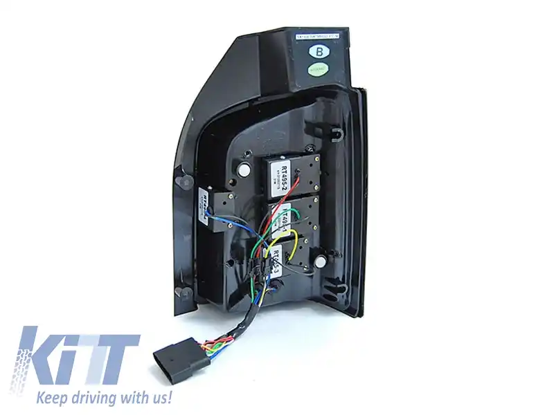 Set de stopuri LED de tuning potrivit pentru Volkswagen T5 după 2020, bază roșie și albă, stânga și dreapta-image-6238128