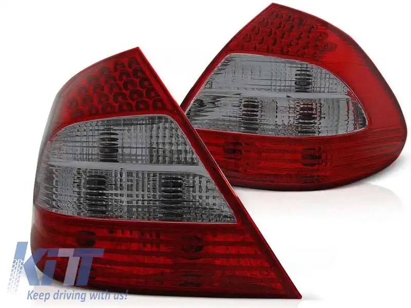 Set de stopuri LED de tuning potrivite pentru Mercedes W211 E-Class 03.2002-04.2006, stânga și dreapta