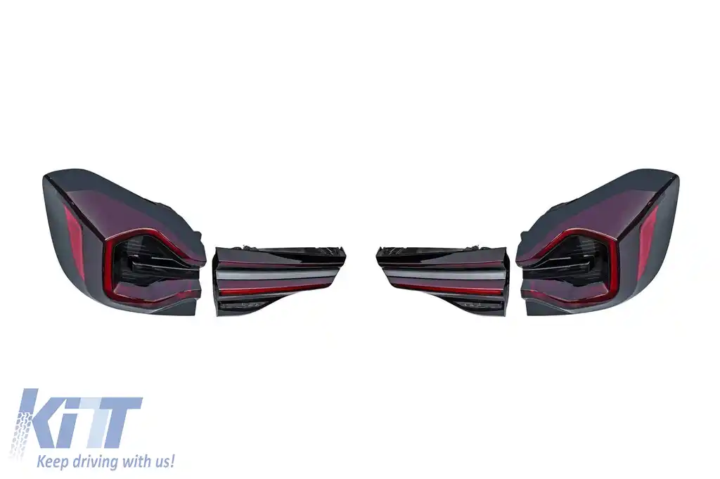 Set de stopuri LED de tuning tip G01 LCI potrivit pentru BMW X3 G01 2017-2020, stânga și dreapta