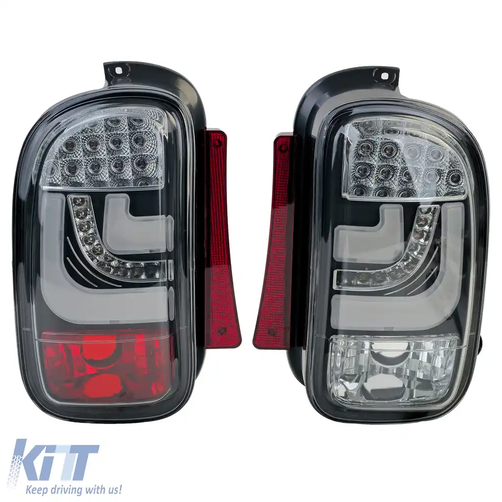 Set de stopuri LED Edition Black Smoke potrivit pentru Mini Clubman R55 2010-2014-image-6207098