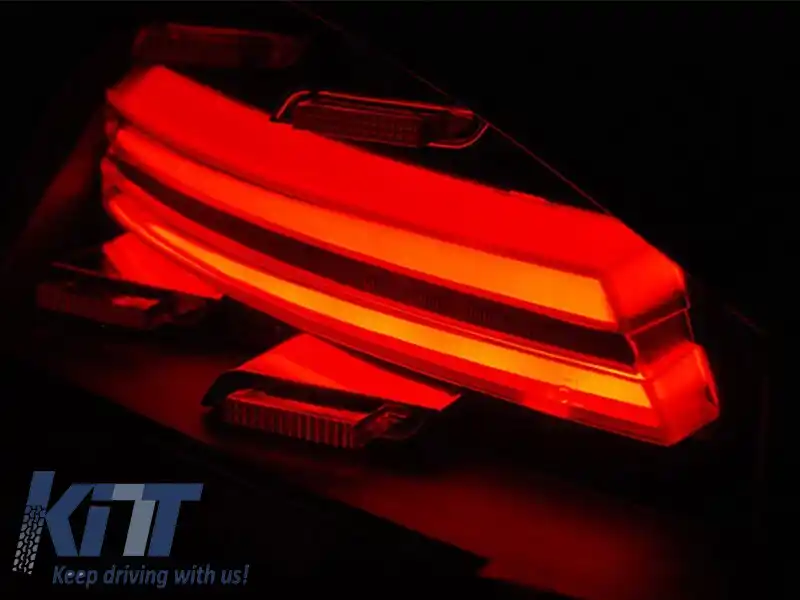 Set de stopuri LED potrivit pentru Porsche Boxer 978, Cayman 987C 2009-2012, bază neagră-roșie, stânga și dreapta-image-6152211