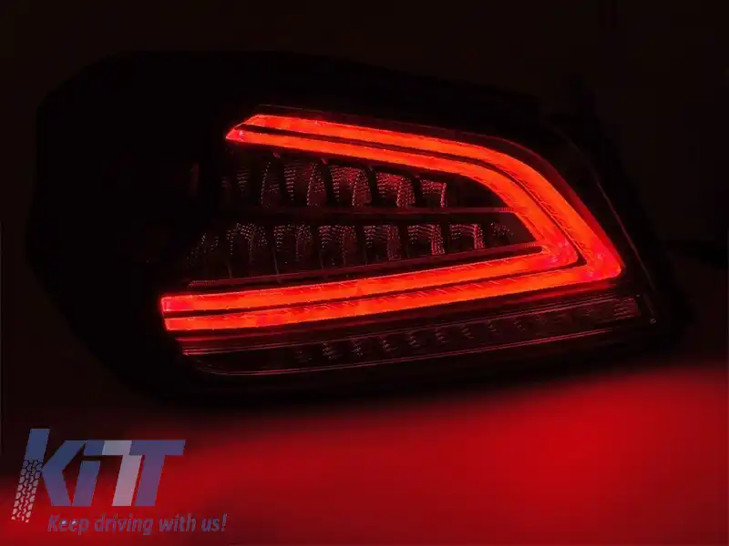 Set de stopuri LED potrivit pentru Subaru WRX 2014-2021, bază fumurie, stânga și dreapta-image-6237866