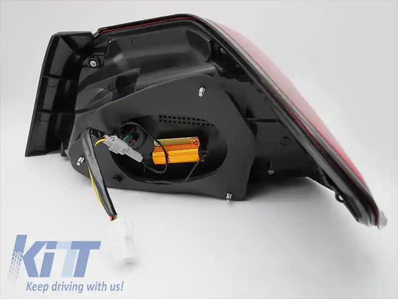 Set de stopuri LED potrivit pentru Subaru WRX 2014-2021, bază fumurie, stânga și dreapta-image-6237869