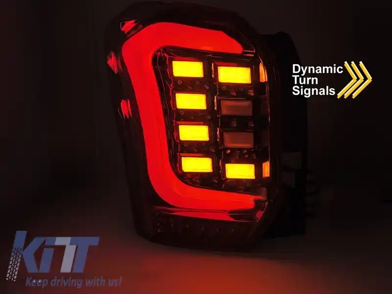 Set de stopuri LED potrivit pentru Subaru Forester 2013-2018, cu bază fumurie, stânga și dreapta-image-6237861