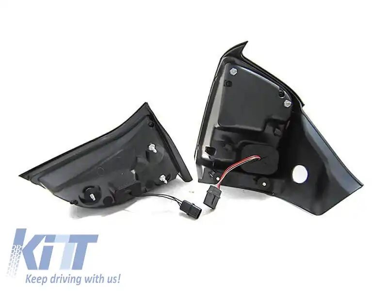 Set de stopuri LED potrivit pentru Tesla Model 3 după 2017, cu bază fumurie, stânga și dreapta-image-6237877