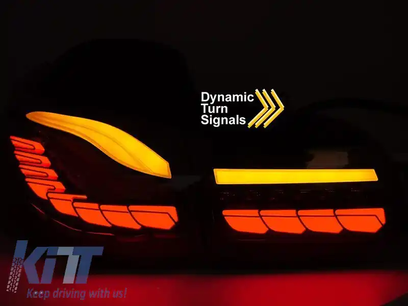 Set de stopuri LED potrivit pentru Volkswagen Golf VI 2008-2013, cu bază roșie, stânga și dreapta-image-6238238