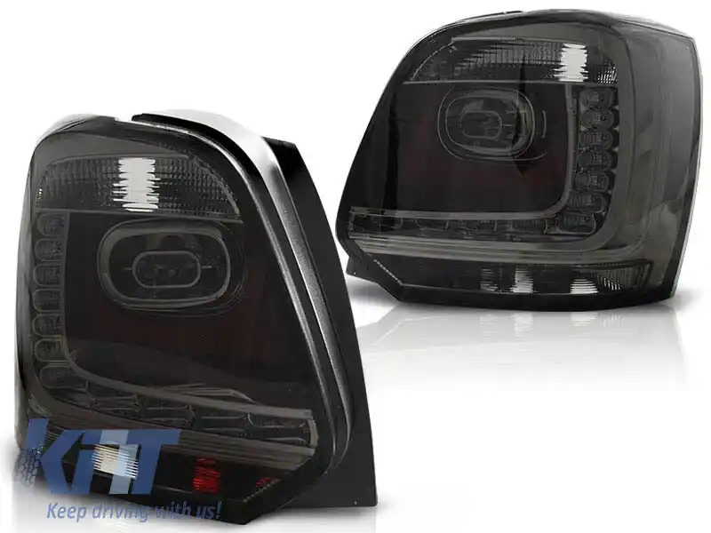 Set de stopuri LED tuning potrivite pentru Volkswagen POLO 2009-2013 hatchback, stânga și dreapta