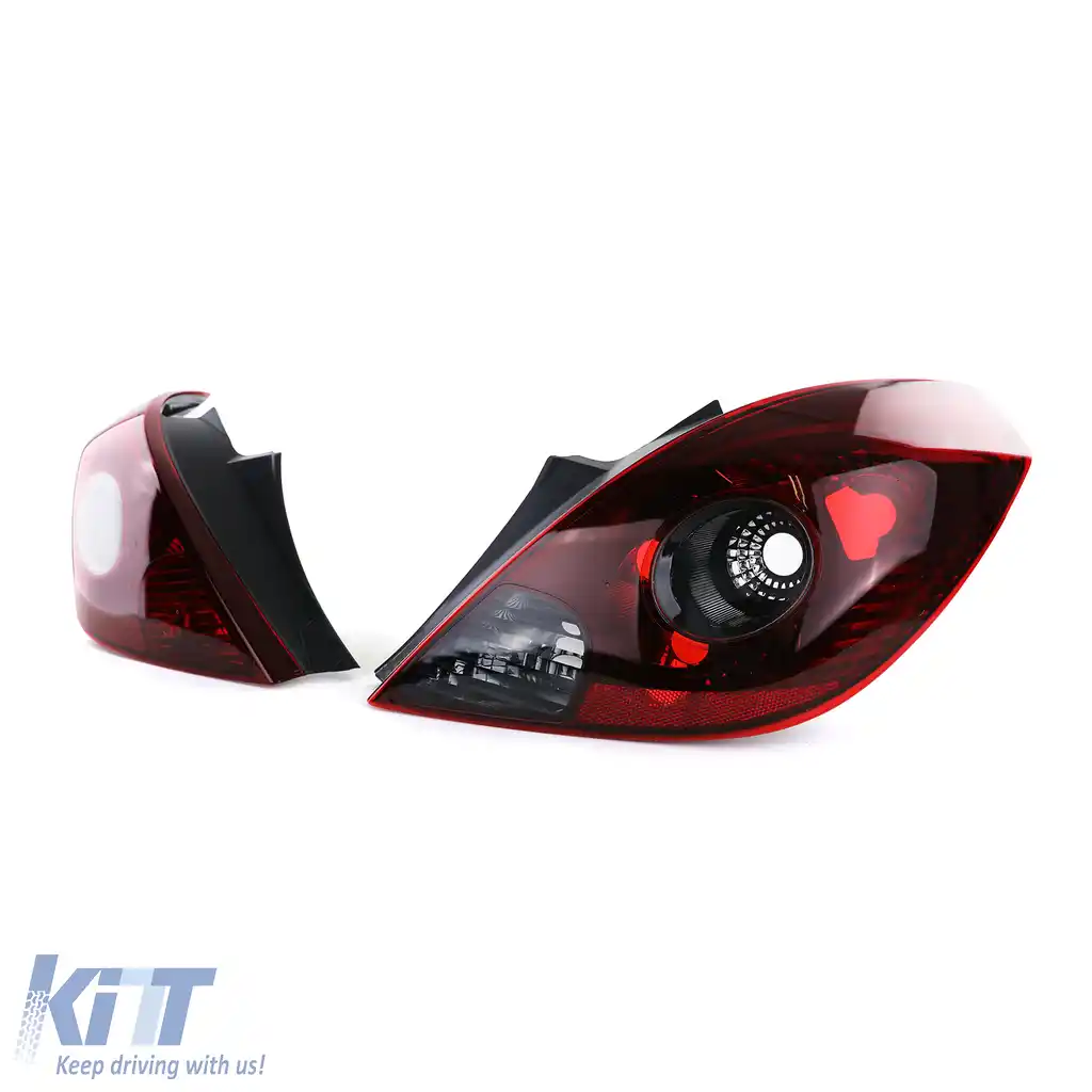 Set de stopuri OPC Smoke potrivit pentru Opel Corsa D 3 uși 2006-2014-image-6190969