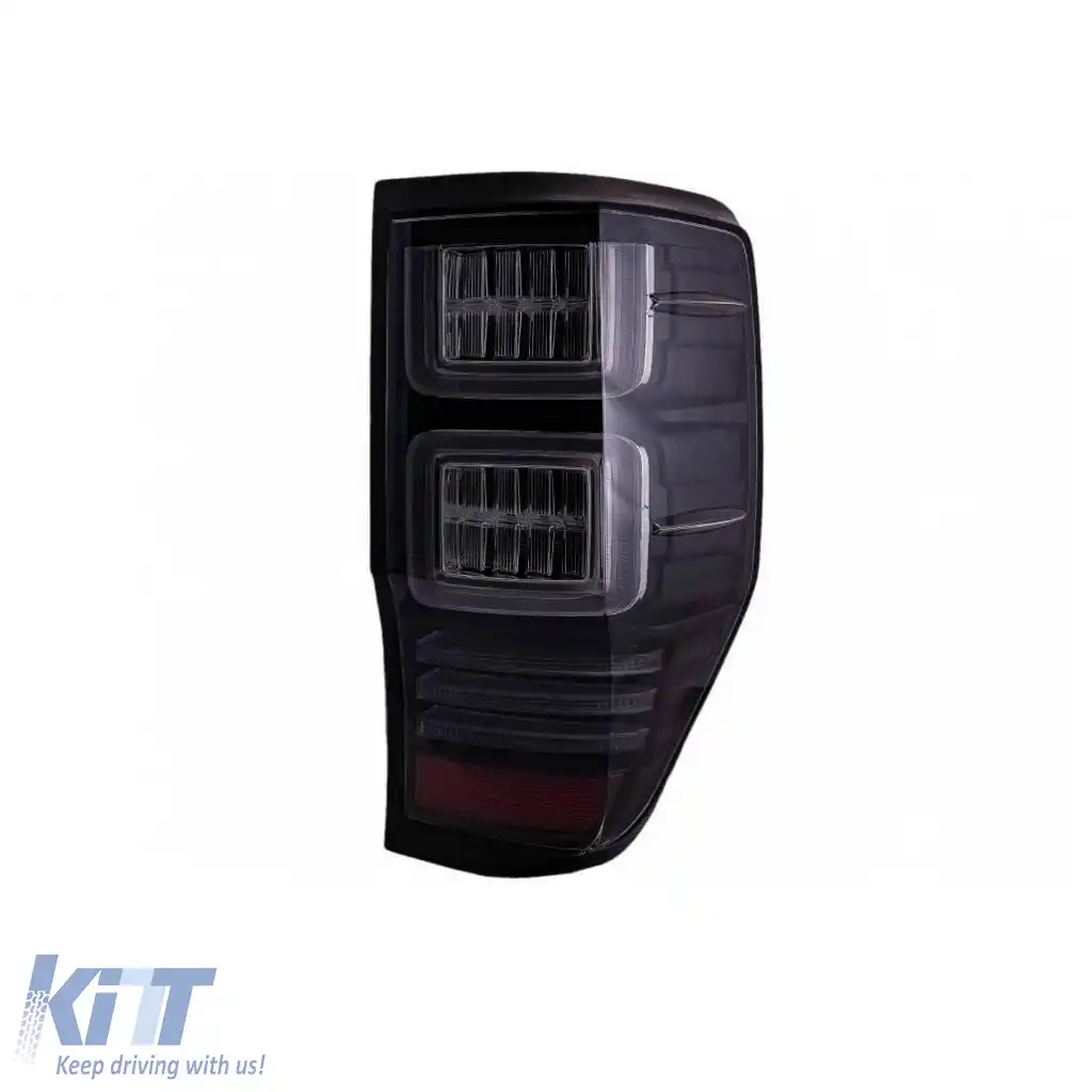 Set de Stopuri Potrivit pentru Ford Ranger 12-18 Bară LED Dinamic Negru Complet LED VLand-image-6291659