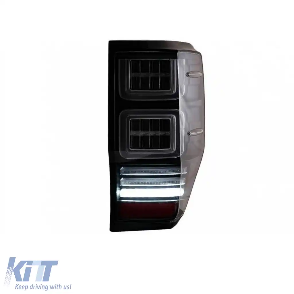 Set de Stopuri Potrivit pentru Ford Ranger 12-18 Bară LED Dinamic Fum Complet LED VLand-image-6291673