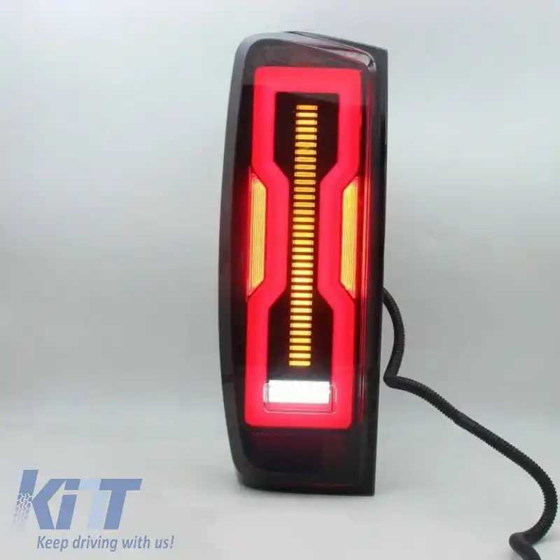 Set de stopuri potrivit pentru Isuzu D-Max 2020+ Bară LED Neagră-image-6314220