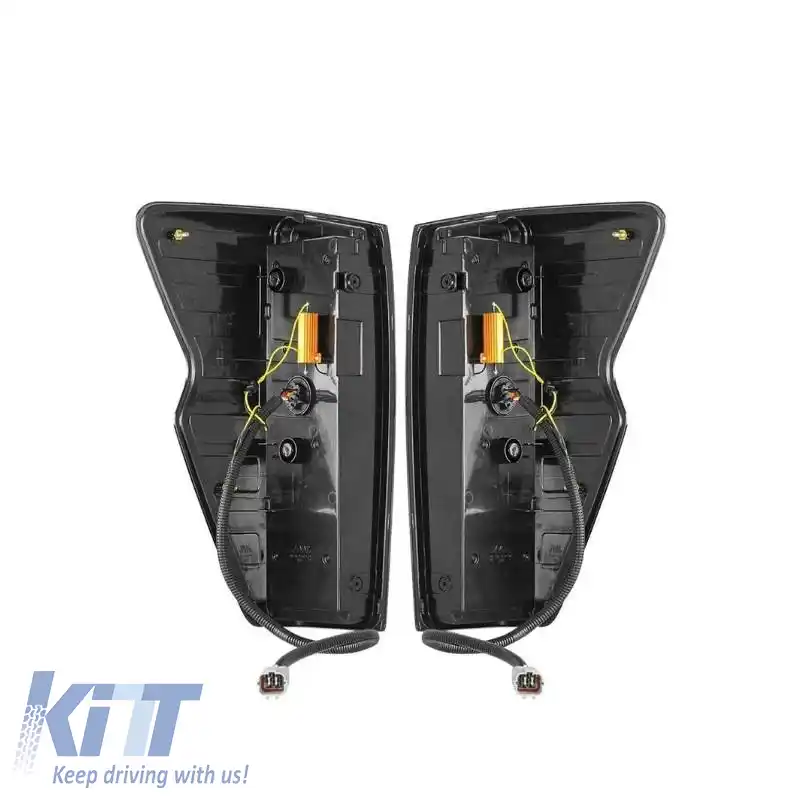 Set de stopuri potrivit pentru Isuzu D-Max 2020+ Bară LED Neagră-image-6314222