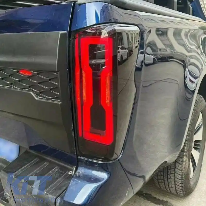 Set de stopuri potrivit pentru Isuzu D-Max 2020+ LED Bar Negru-image-6315272
