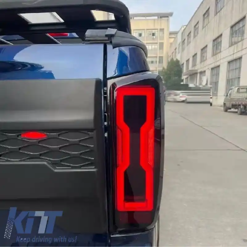 Set de stopuri potrivit pentru Isuzu D-Max 2020+ LED Bar Negru-image-6315273