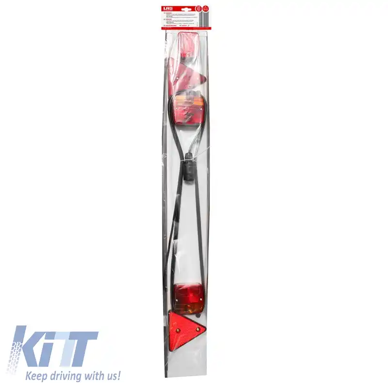 Set de stopuri potrivit pentru remorcă 12 Volți cu cablu de 6 metri 7 pini EAL 10150-image-6302391