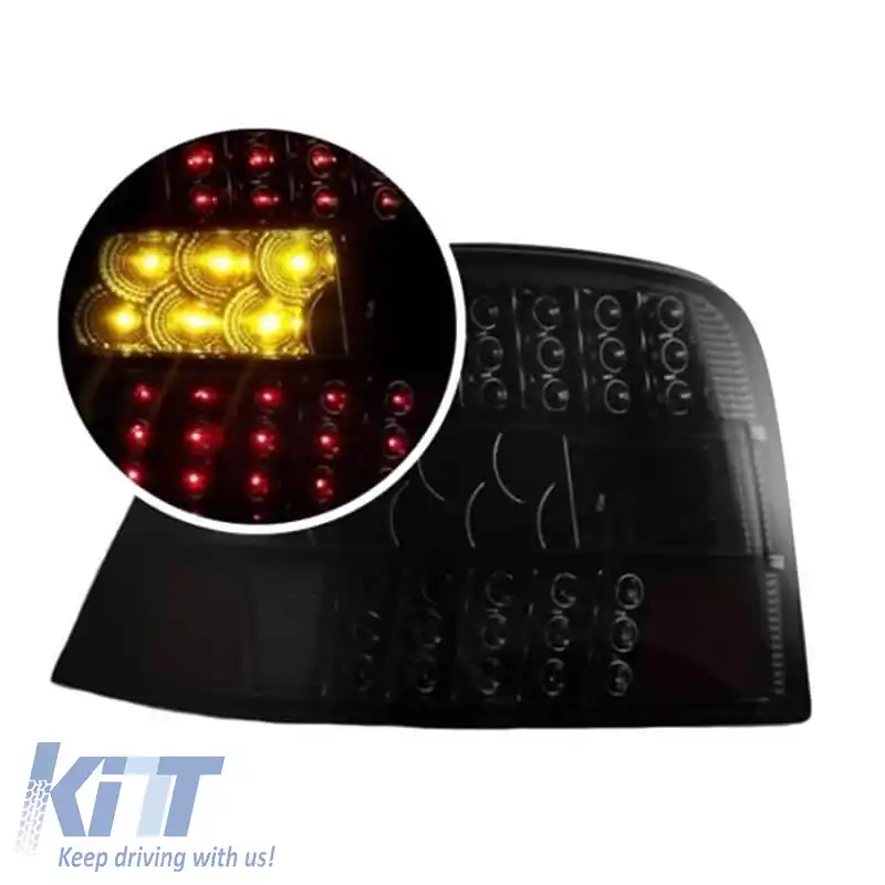 Set de Stopuri Potrivit pentru VW Golf IV (4) 97-03 LED Smoke Winjet-image-6325328
