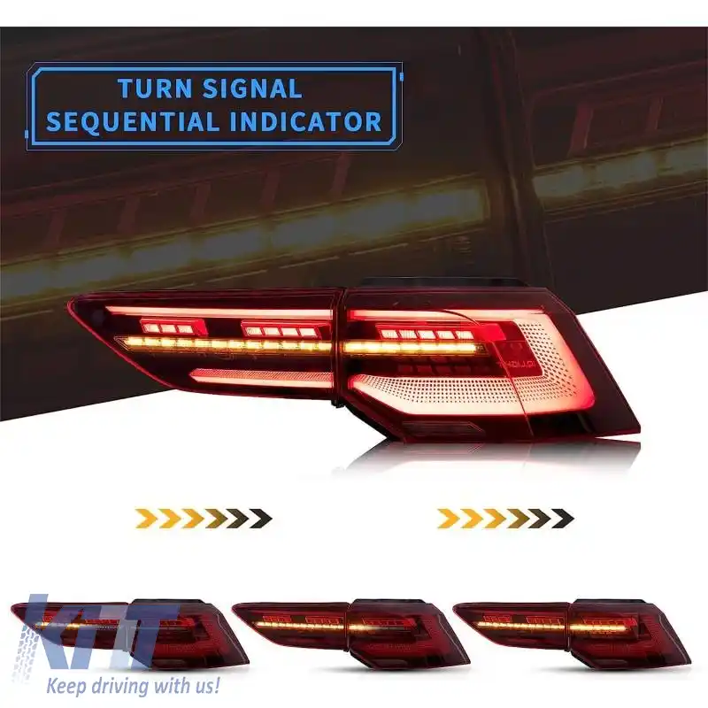 Set de Stopuri Potrivit pentru VW Golf VIII (8) 19+ iQ Light LED Bar Dinamic-image-6314346