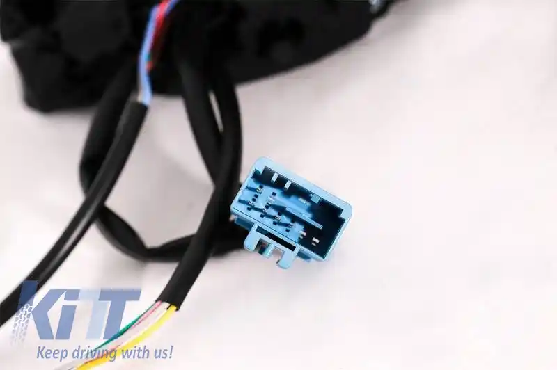 Set de stopuri potrivit pentru VW Passat B8 3G (2015-2019) Limuzină cu lumini de semnalizare dinamice secvențiale design B8.5 roșu/cristal-image-6315256