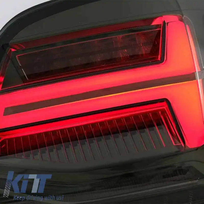 Set de Stopuri Potrivit pentru VW Polo 6R 09-14 LED Bar Dinamic Fum VLand-image-6294331