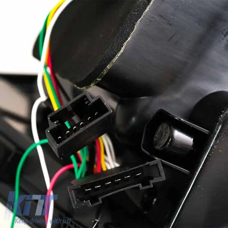 Set de Stopuri Potrivit pentru VW Polo 6R 09-14 LED Bar Dinamic Fum VLand-image-6294336