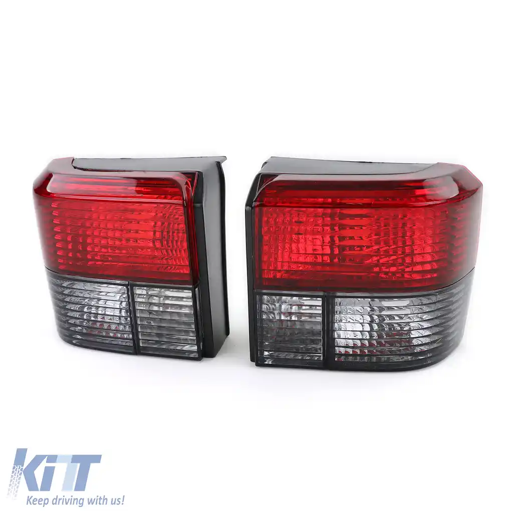 Set de stopuri roșii negre din cristal, potrivit pentru VW Bus Transporter T4 1990-2003-image-6190419