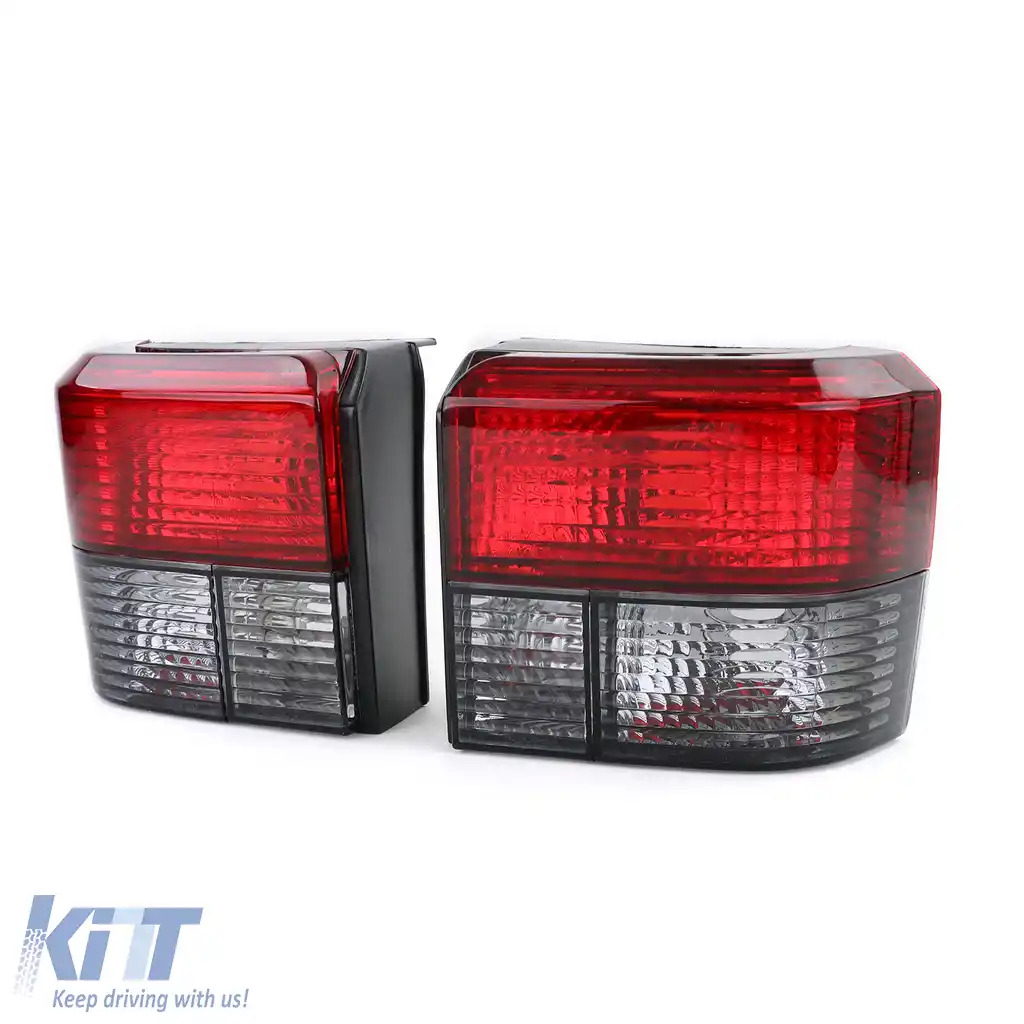 Set de stopuri roșii negre din cristal, potrivit pentru VW Bus Transporter T4 1990-2003-image-6190420