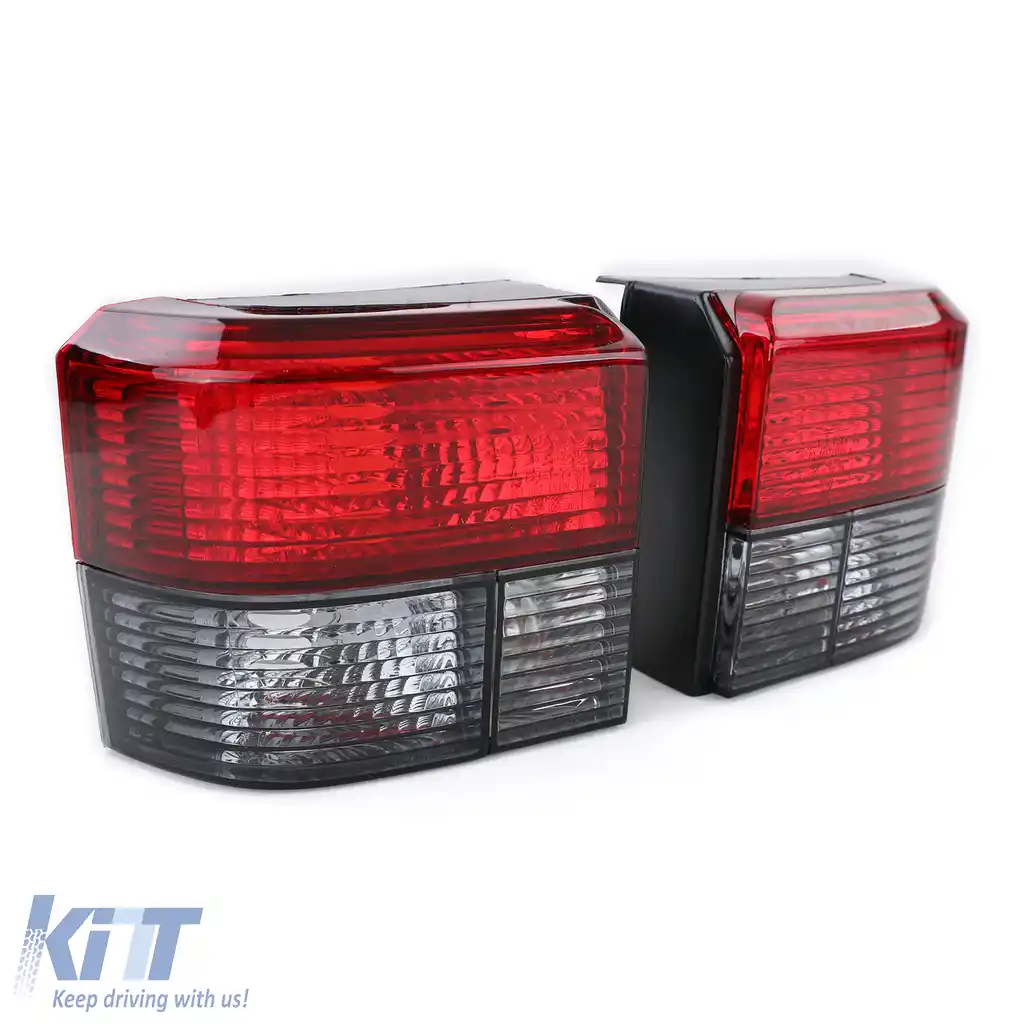 Set de stopuri roșii negre din cristal, potrivit pentru VW Bus Transporter T4 1990-2003-image-6190421