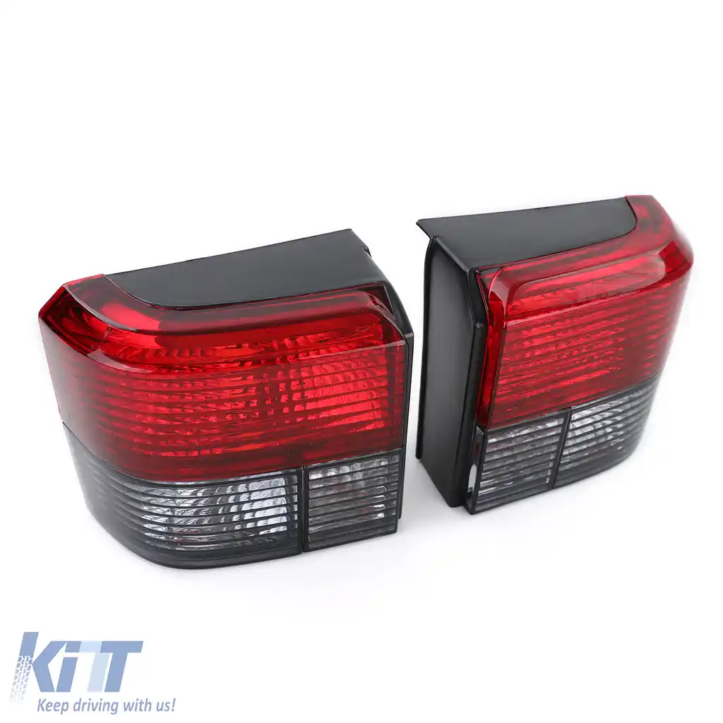 Set de stopuri roșii negre din cristal, potrivit pentru VW Bus Transporter T4 1990-2003-image-6190422